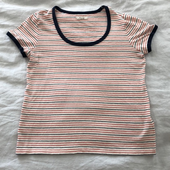 Madewell Tops - Madewell striped ringer tee